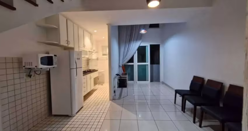 Apartamento para aluguel, 1 quarto, 1 suíte, gonzaga - santos/sp
