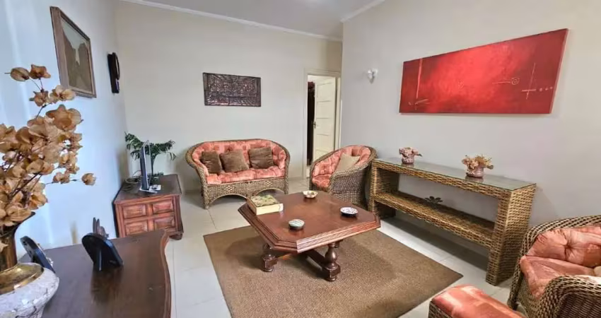 Apartamento 2 dormitórios, 1 vaga, vista mar - pompéia - santos - sp