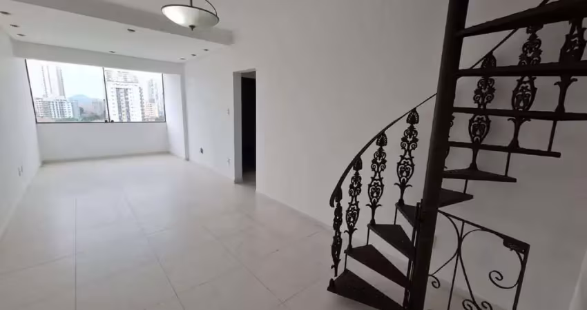 Cobertura, 3 dormitórios, 1 suíte, 1 vaga - ponta da praia - santos - sp