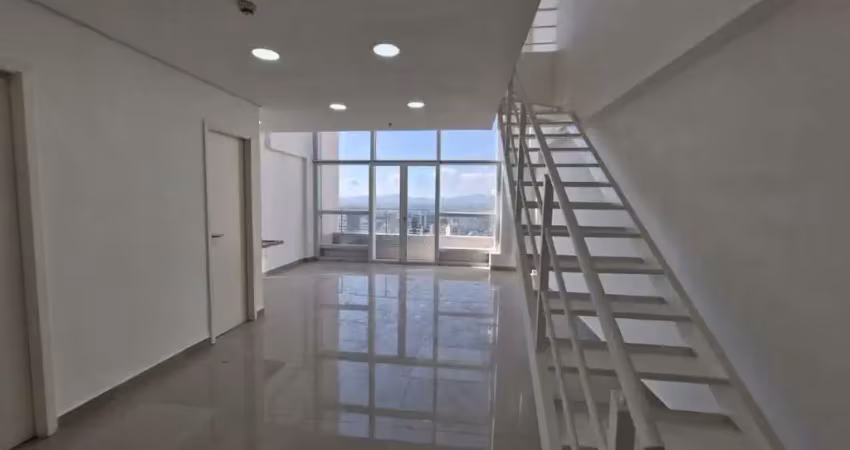 Sala para aluguel, 2 vagas, vila mathias - santos/sp