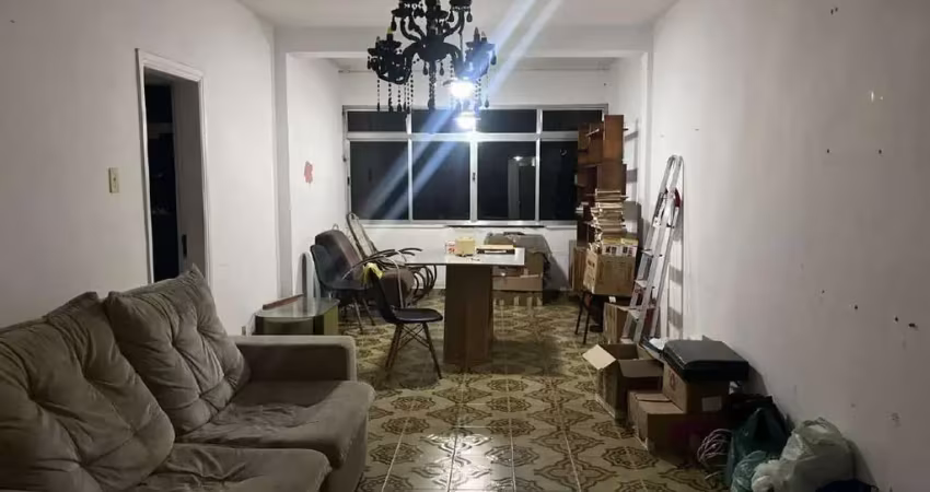 Apartamento á venda 2 dormitório com portaria 24 horas no embaré, em santos