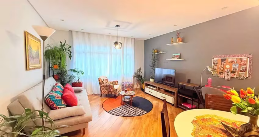 Apartamento à venda, 2 quartos, 1 vaga, vila mathias - santos/sp