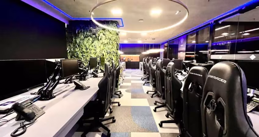 Sala comercial para alugar 250m mobiliado no gonzaga em santos