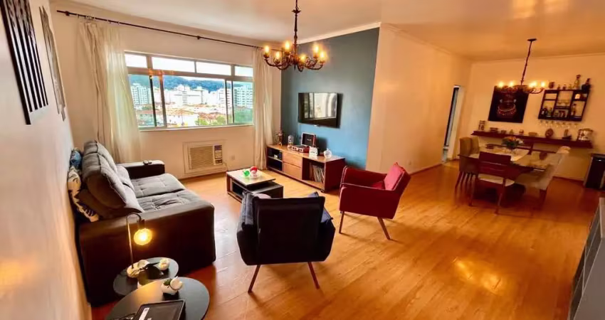 Apartamento a venda 3 quartos com dependência - gonzaga - santos