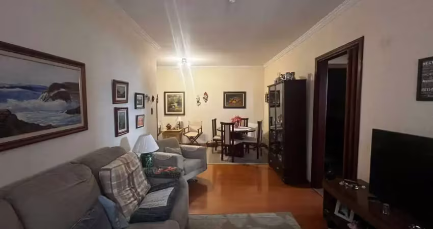 Apartamento á venda com 2 dormitórios 1 vaga demarcada no marapé, em santos