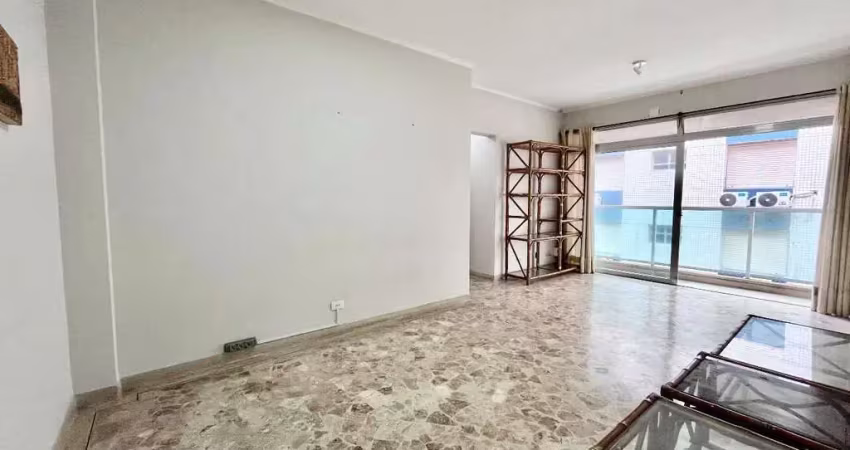 Apartamento á venda 2 quartos 1 suíte 1 vaga no gonzaga, em santos