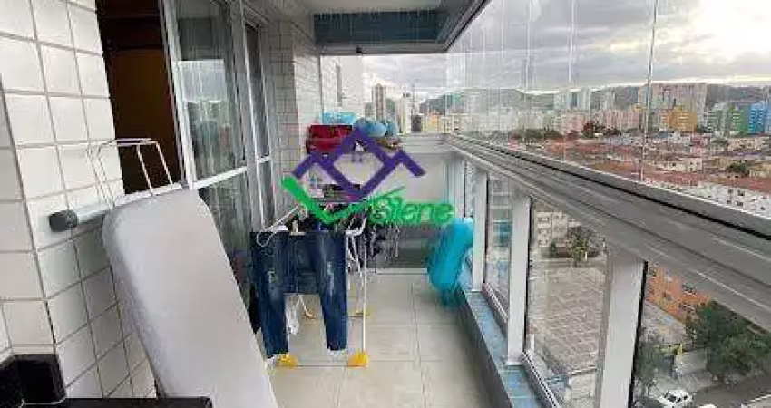 Apartamento para Venda em Santos, Boqueirão, 1 dormitório, 1 suíte, 2 banheiros, 1 vaga