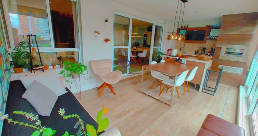 Apartamento para Venda em Santos, Ponta da Praia, 3 dormitórios, 1 suíte, 3 banheiros, 2 vagas