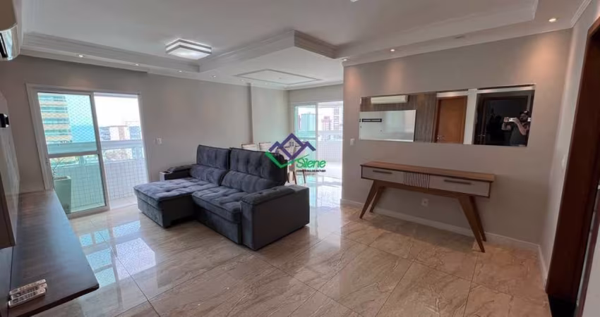 Apartamento para Venda em Praia Grande, Guilhermina, 3 dormitórios, 1 suíte, 2 banheiros, 2 vagas