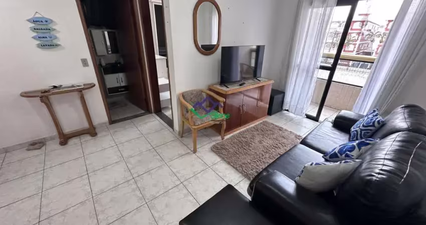 Apartamento para Venda em Praia Grande, Tupi, 1 dormitório, 1 banheiro, 1 vaga
