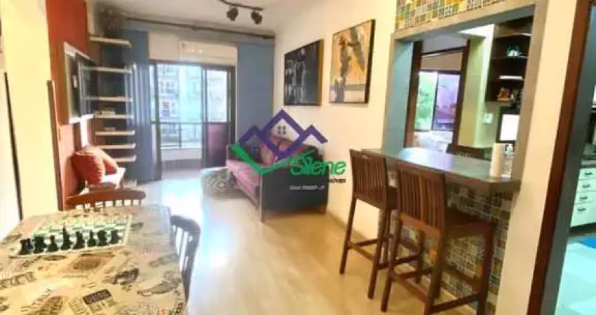 Apartamento para venda em santos, ponta da praia, 2 dormitórios, 1 suíte, 3 banheiros, 1 vaga
