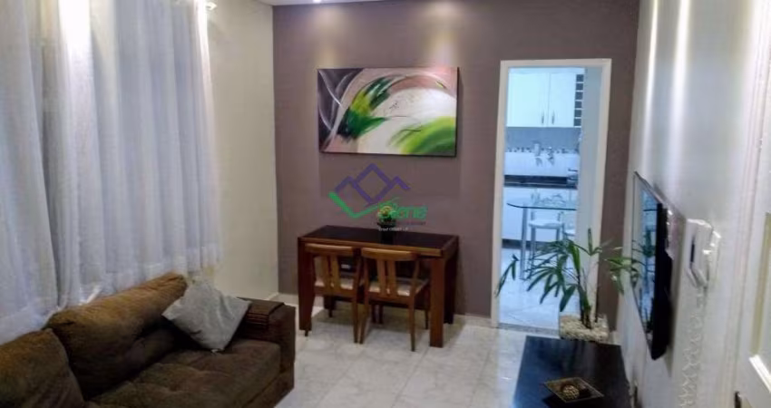 Apartamento para Venda em Santos, Campo Grande, 1 dormitório, 2 banheiros, 1 vaga