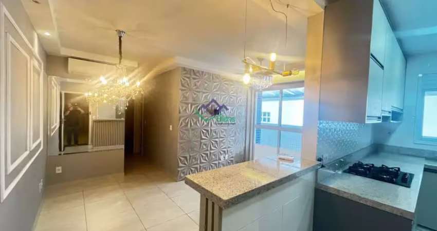 Apartamento para Locação em Santos, Ponta da Praia, 2 dormitórios, 1 suíte, 3 banheiros, 1 vaga