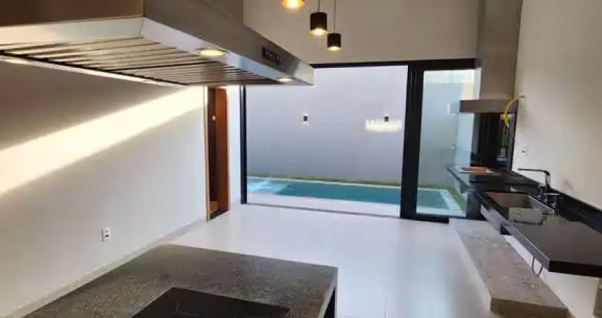 Casa térrea com 3 suítes, de 156 m² com piscina em condomínio fechado em ribeirão preto.