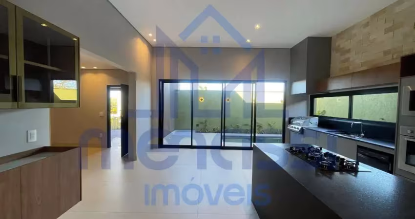 Excelente casa térrea, com 3 dormitórios, com 175 m² completa em armários, no reserva imperial em ribeirão preto.