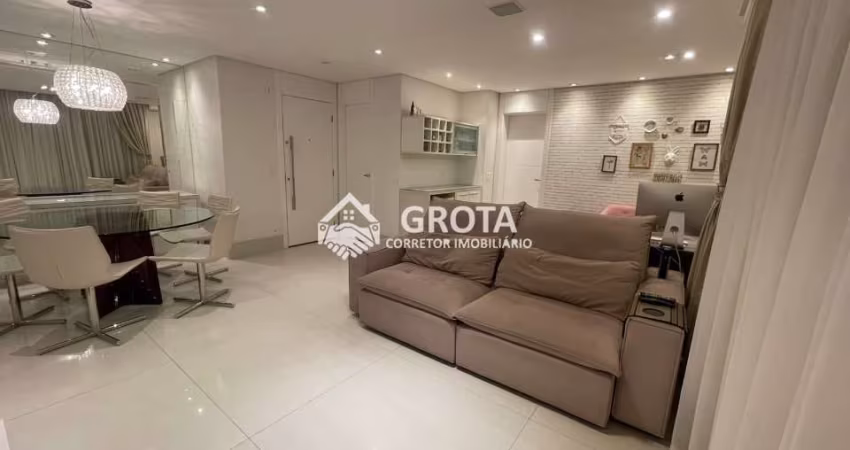 Elegante Apartamento na Chácara Califórnia - 125m² - 2 Suítes - Sala Estendida - Varanda Gourmet - 2 Vagas