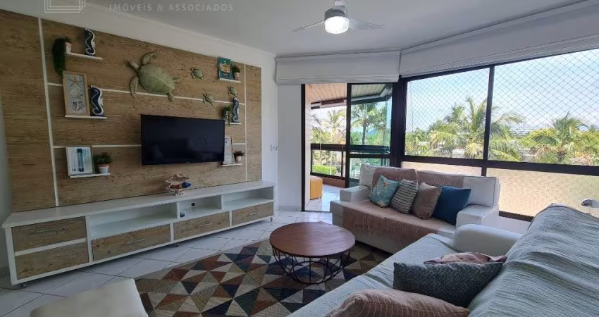 Apartamento pé na areia à venda na Riviera de São Lourenço no módulo 6