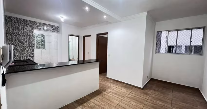 Locacao anual - apartamento caminhos do itatinga 2 dormitorios + vaga de garagem