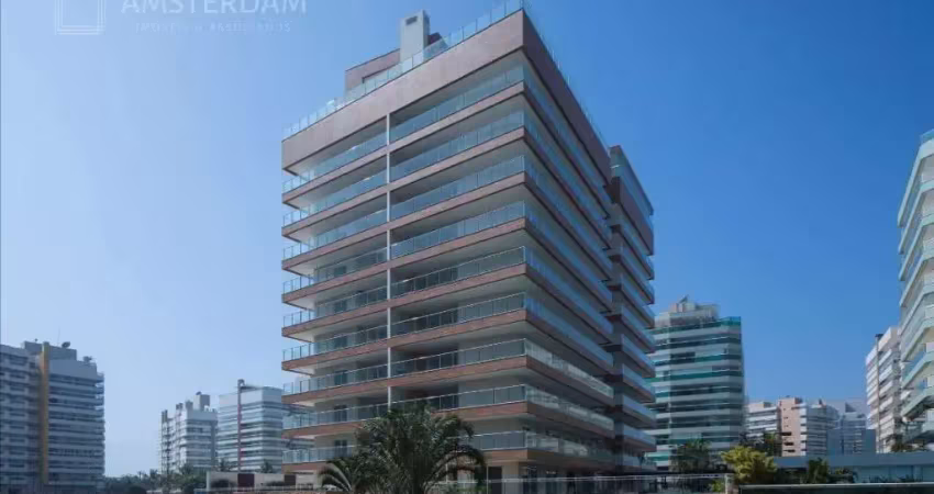 Apartamento de altíssimo padrão no módulo 8 na riviera, bertioga/sp: 4 suítes, 2 salas, 5 banheiros, 3 vagas e 201,63 m² de área.