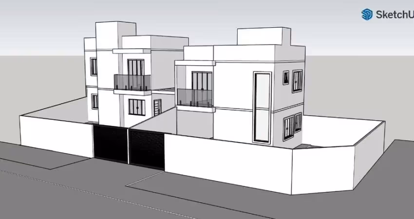 Casa com 2 quartos à venda na Rua Delegado Geraldo Bernardi, 247, Campina da Barra, Araucária