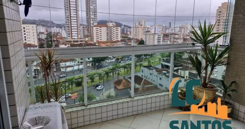 Apartamento com 3 quartos à venda na Rua Ceará, 20, Pompéia, Santos