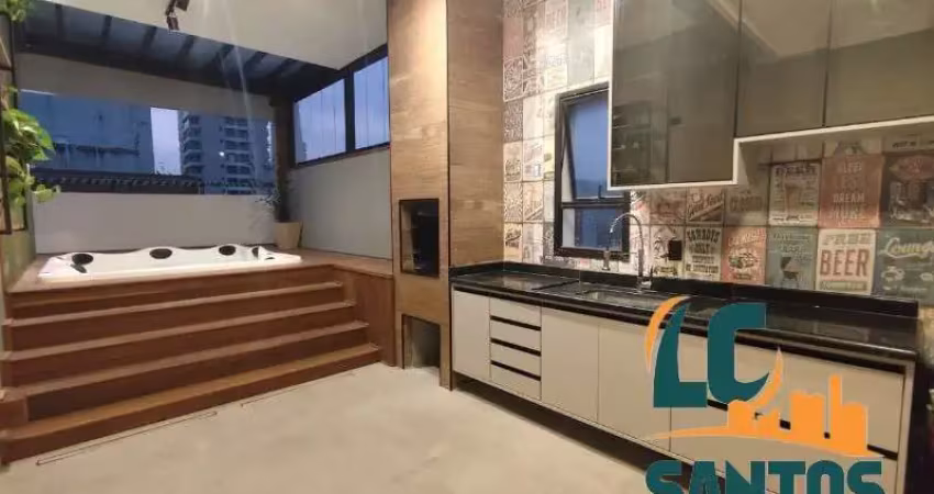 Apartamento com 3 quartos à venda na AV DR BERNARDINO DE CAMPOS, 626, Pompéia, Santos