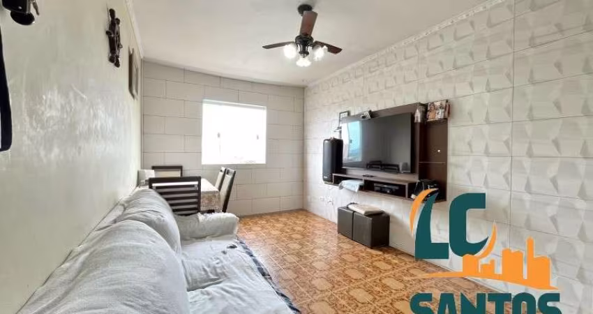APARTAMENTO 3 DORMITÓRIOS E GARAGEM FECHADA - ENCRUZILHADA - SANTOS - SP.