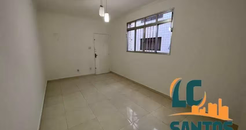 Imperdível apartamento à venda em santos-sp, marapé! 2 dormitórios, quintal privativo e garagem fechada