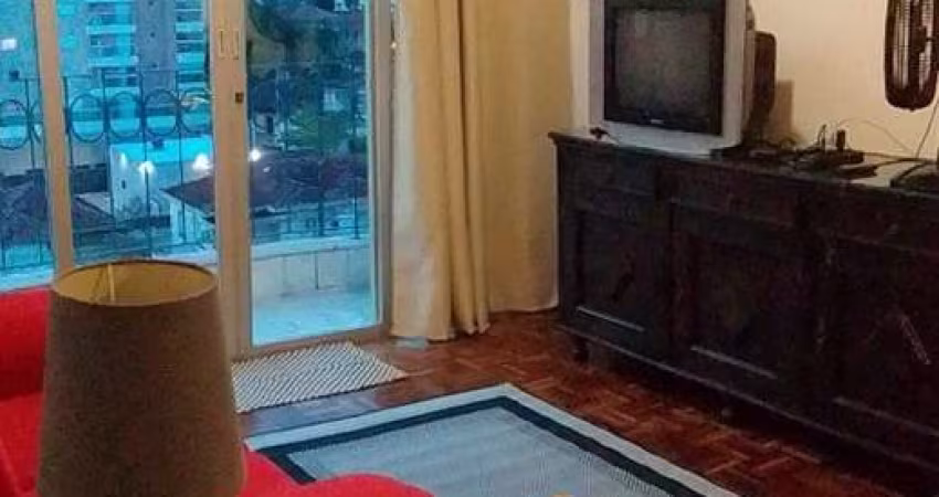 APARTAMENTO NO BOQUEIRÃO DE 1 DORMITÓRIO COM VARANDA - 83M² - 1 VAGA DE GARAGEM.
