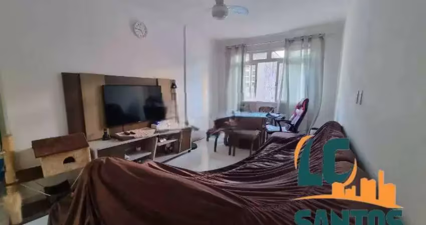 Apartamento de 2 dormitórios sendo 1 suíte e 1 vaga demarcada no campo grande em santos - 92m²