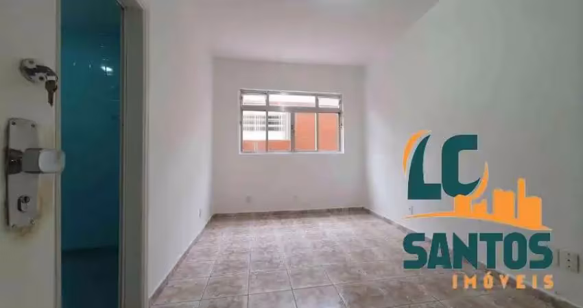 Apartamento no embaré 2 dormitórios - próximo a praia - prédio de escada - r$ 2.700,00 pacote.