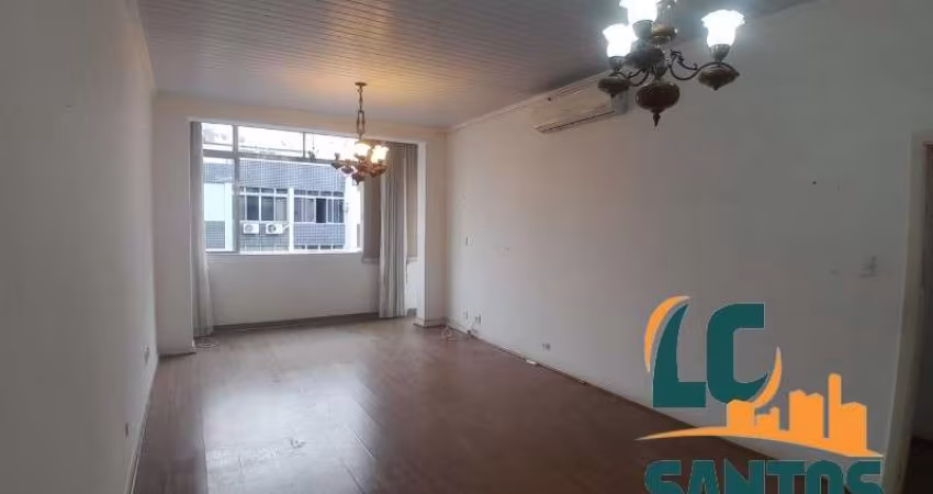 Seu novo lar no Boqueirão! 3 dorms (2 suítes), varanda c/ vista parcial mar, 50m da praia, reformado, prédio c/ elevador. Aceita financiamento.