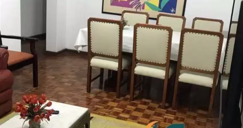 Apartamento com vista lateral para o mar no itararé em  são vicente/sp