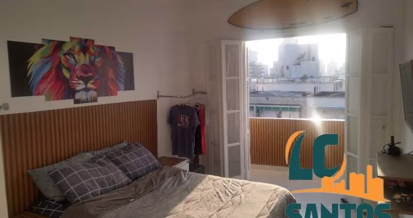 Apartamento com 1 quarto à venda na Avenida Conselheiro Nébias, 842, Boqueirão, Santos