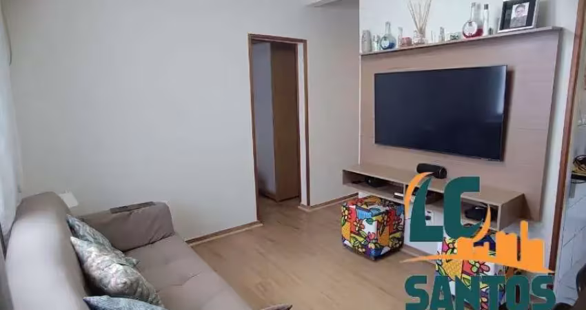 Apartamento reformado no embaré, 2 dormitórios, 450m da praia, santos .