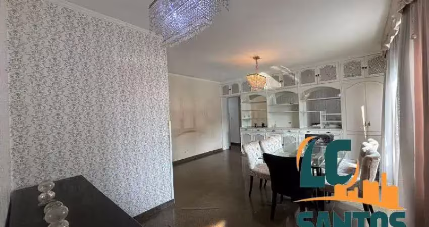 Apartamento de 3 dormitórios e dependência na pompéia em santos .