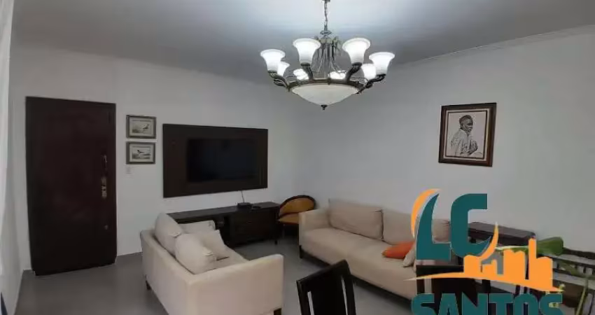 Apartamento de 3 dormitórios no boqueirão em santos - 2 quadras da praia .