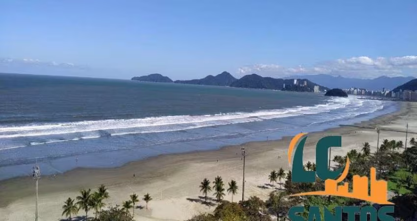 Apartamento em Santos Frente Total para o Mar