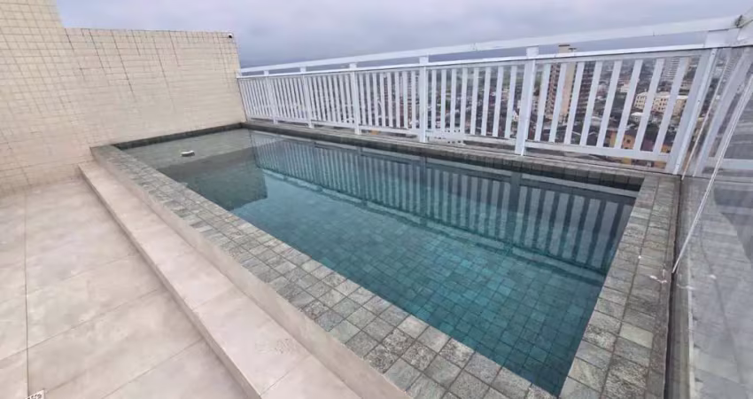 Apartamento para venda em praia grande, caiçara, 2 dormitórios, 1 banheiro, 1 vaga