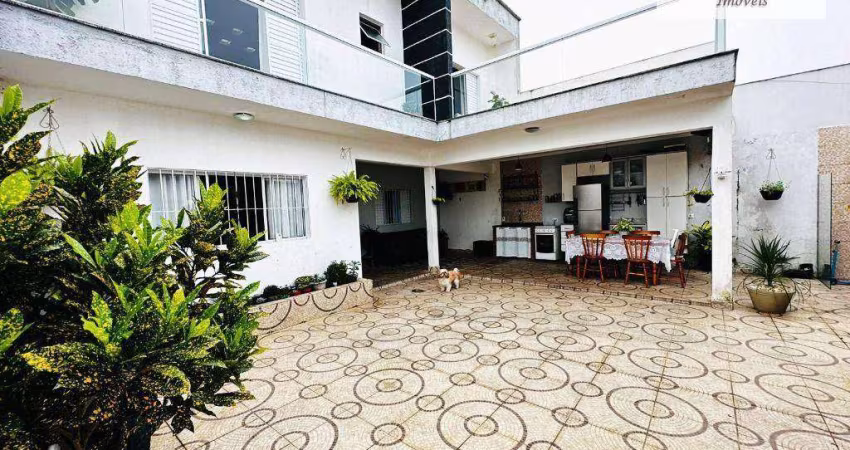 Sobrado com 3 dormitórios à venda, 173 m² por R$ 498.900,00 - Itaóca - Mongaguá/SP