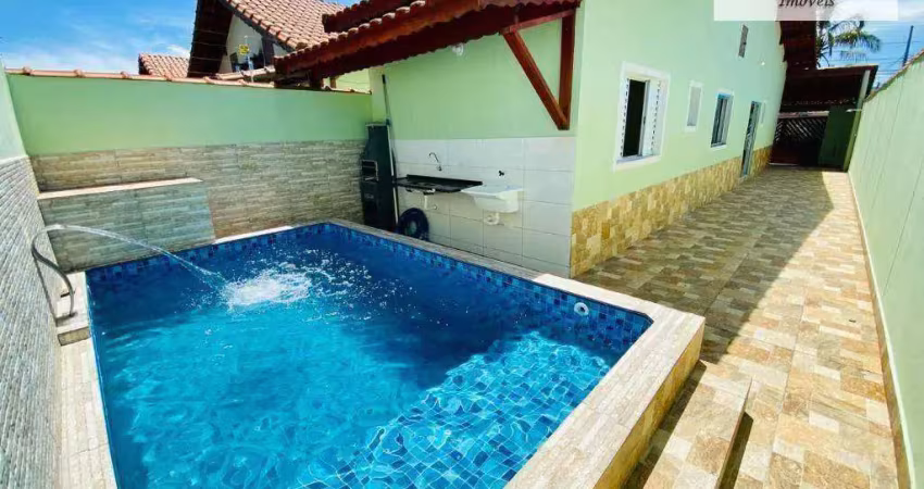 Casa com 2 dormitórios à venda, 85 m² por R$ 369.800,00 - Jussara - Mongaguá/SP