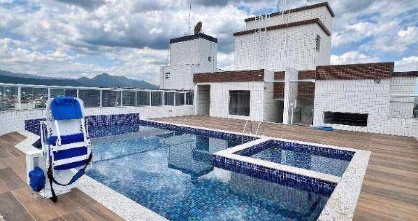 APARTAMENTO Á VENDA NO BAIRRO CAIÇARA - PRAIA GRANDE - SP - VISTA PARA O MAR.
