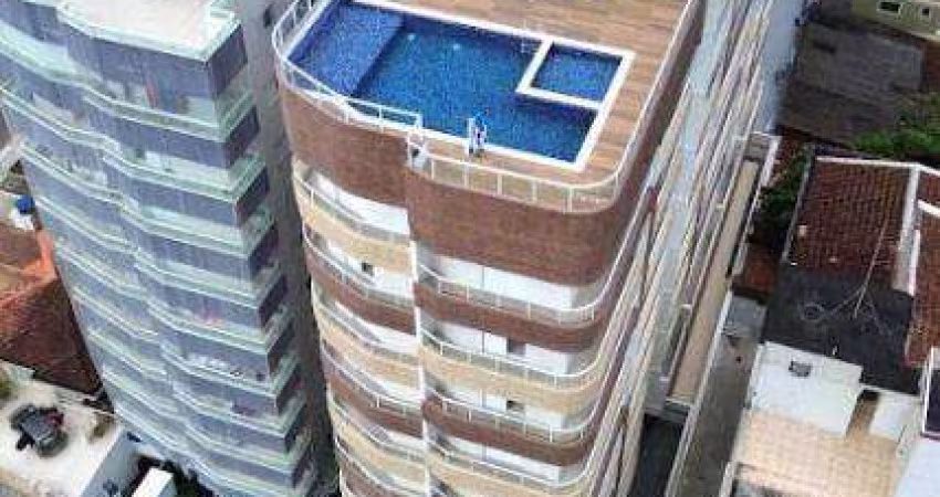 APARTAMENTO Á VENDA NO BAIRRO CAIÇARA - PRAIA GRANDE - SP - VISTA PARA O MAR.