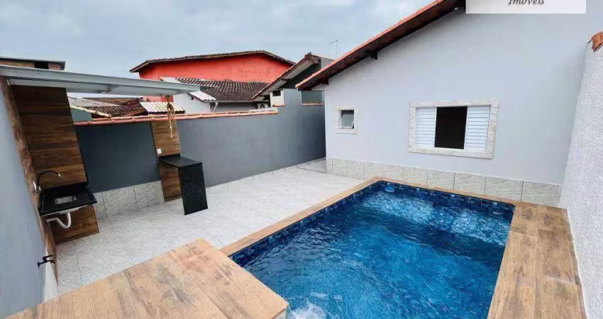 Casa com 3 dormitórios à venda, 106 m² por R$ 499.000,00 - Flórida Mirim - Mongaguá/SP
