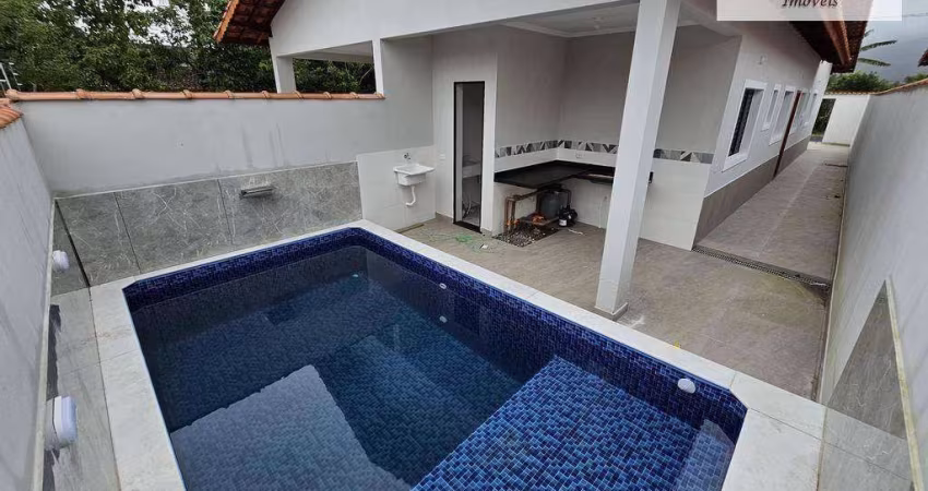 Casa com 3 dormitórios à venda, 72 m² por R$ 419.900,00 - Nova Itanhaém - Itanhaém/SP