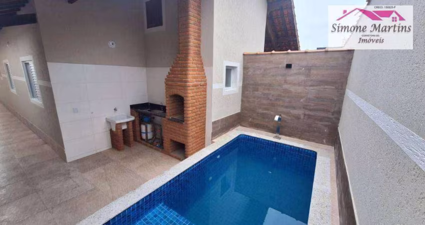 Casa com 3 dormitórios à venda, 75 m² por R$ 409.000,00 - Jardim Corumbá - Itanhaém/SP