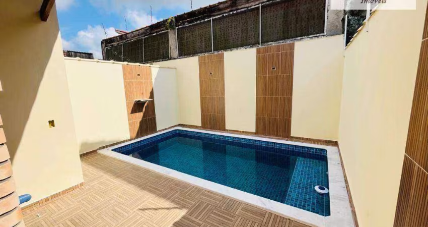Casa com 2 dormitórios à venda, 63 m² por R$ 339.000,00 - Balneário Praiamar - Itanhaém/SP
