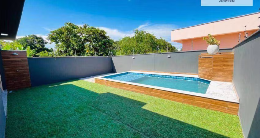 Casa com 3 dormitórios à venda, 146 m² por R$ 589.000,00 - Jardim Cibratel - Itanhaém/SP