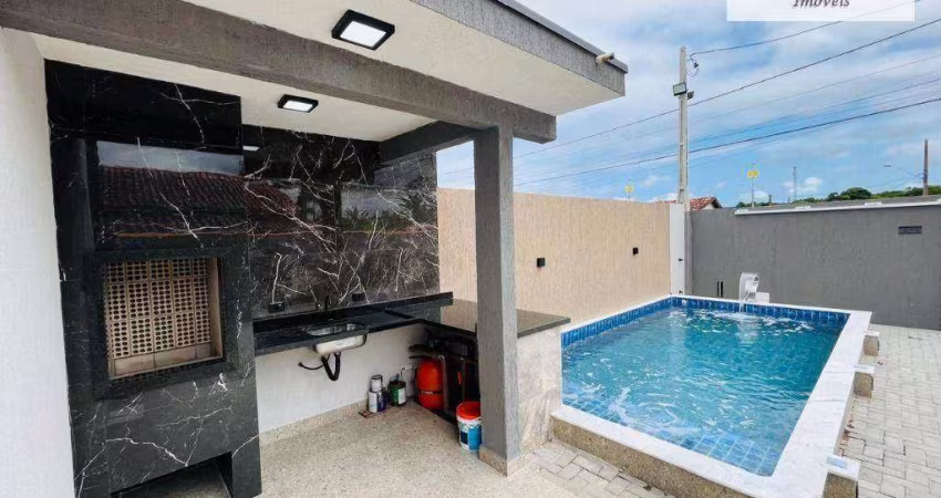 Casa com 2 dormitórios à venda, 65 m² por R$ 420.000,00 - Jardim Grandesp - Itanhaém/SP