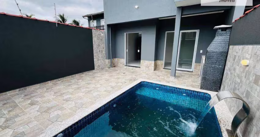Casa com 2 dormitórios à venda, 60 m² por R$ 420.000,00 - Balneário Agenor de Campos - Mongaguá/SP